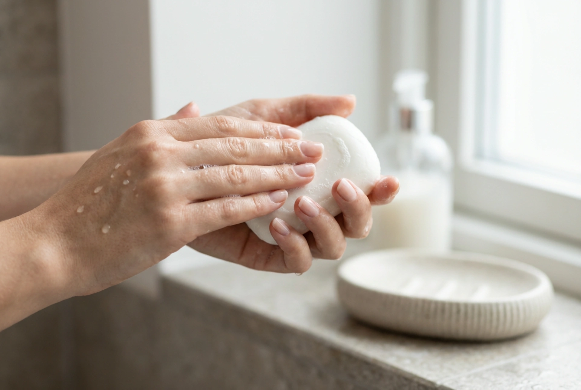 Savon antibactérien : utilisation sûre et soin après le lavage