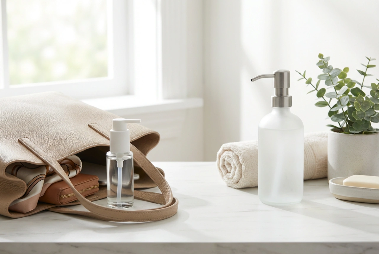 Le désinfectant pour les mains au quotidien : astuces pour le sac et la maison