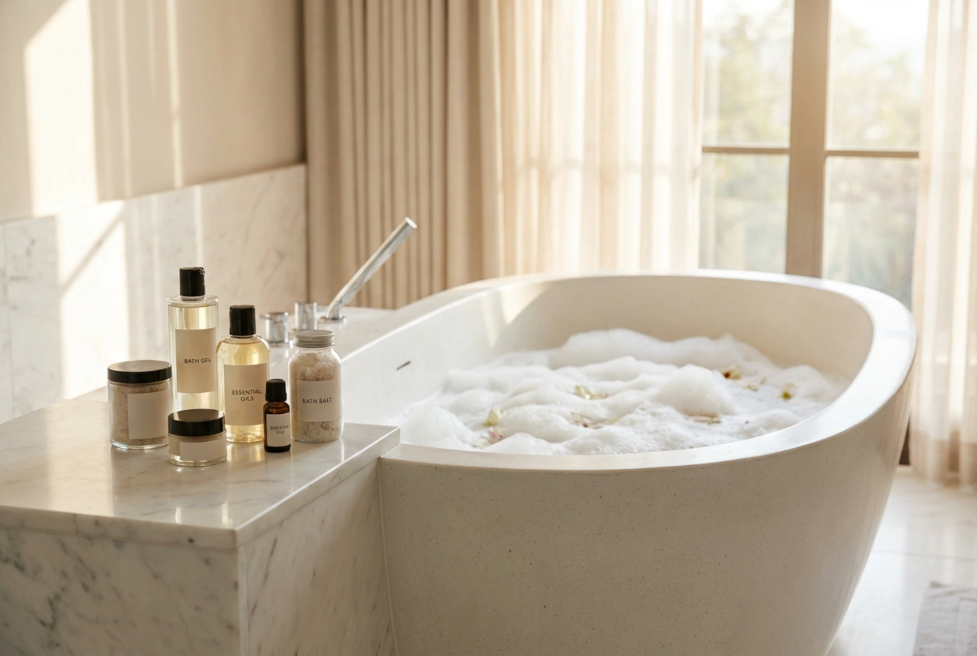 Gel douche pour le bain : comment le faire mousser, le doser et le combiner avec des huiles dans la baignoire