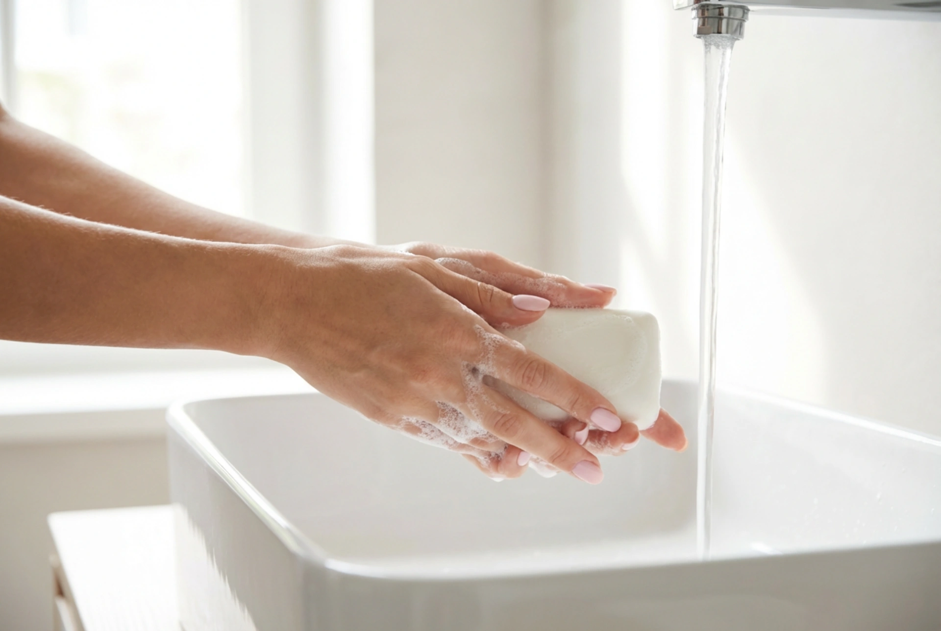 Le lavage correct des mains, étape par étape : durée, technique et zones oubliées