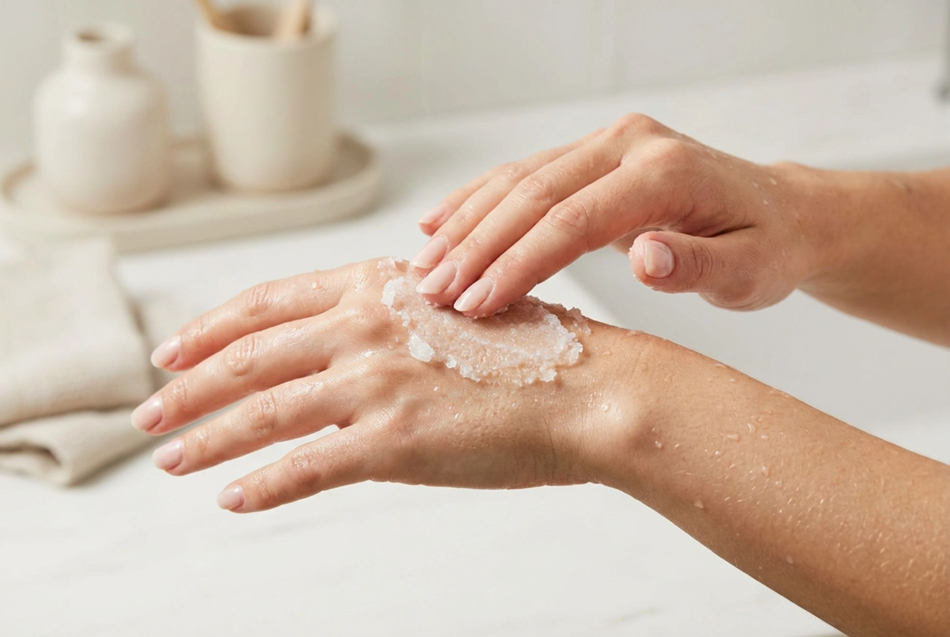 Gommage au sucre : une méthode simple pour une peau douce et une meilleure absorption