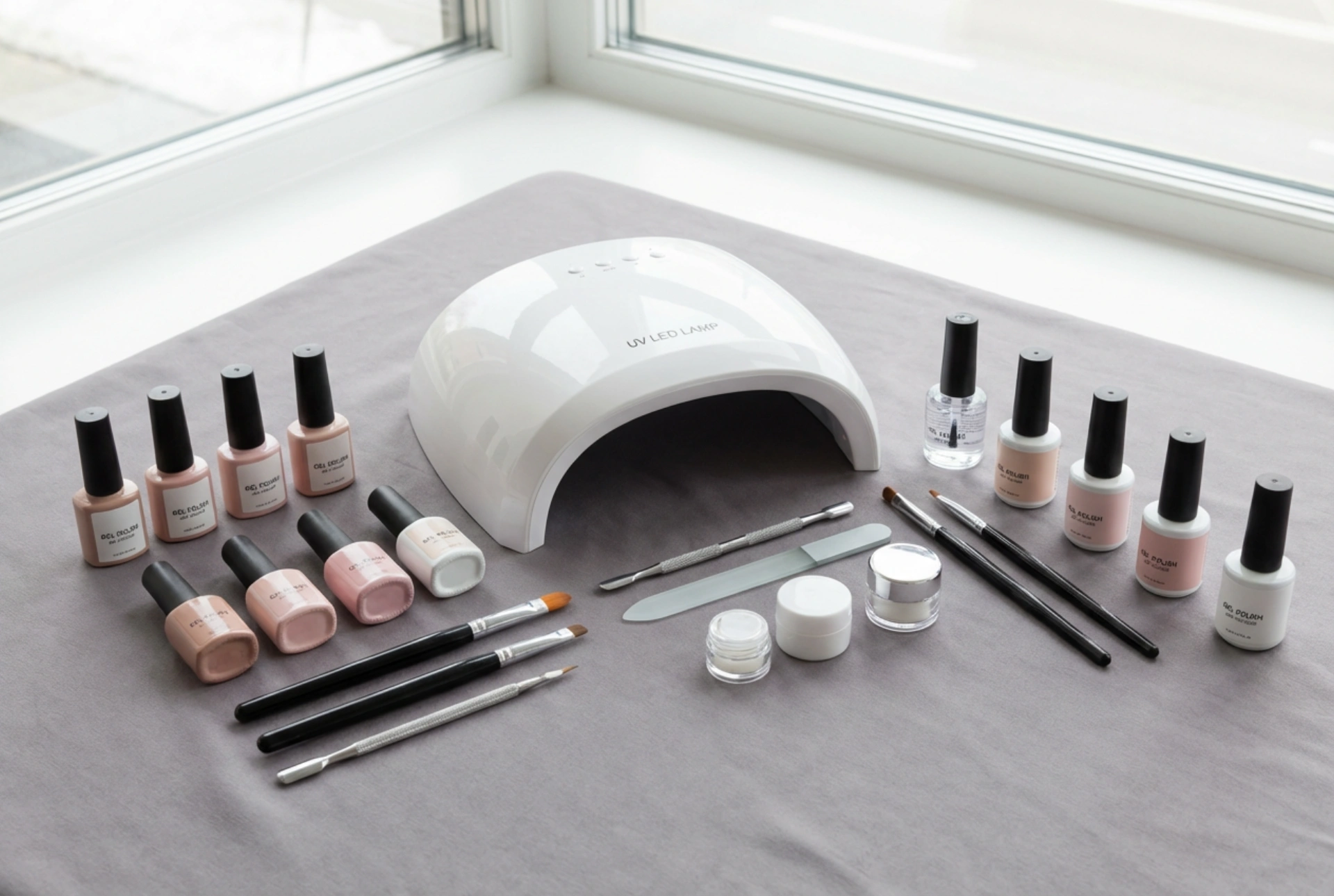 Kit pour ongles en gel : éléments essentiels et premières étapes