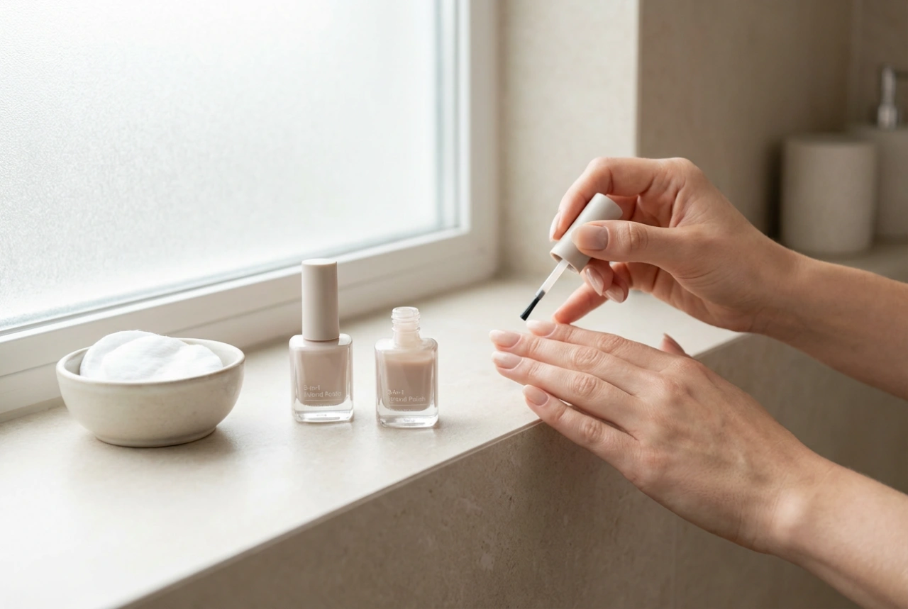 Vernis semi-permanents 3-en-1 : comment ils fonctionnent et comment bien les appliquer