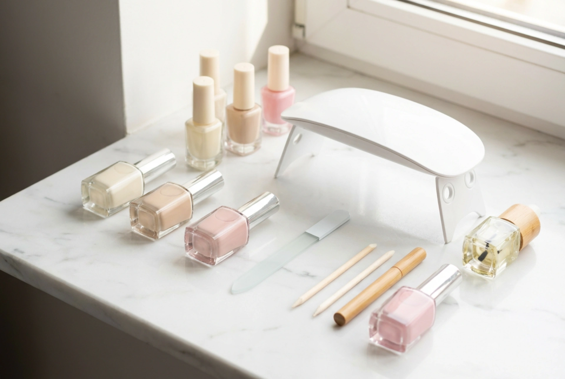 Kits de manucure hybride : comparaison du contenu et que choisir pour commencer