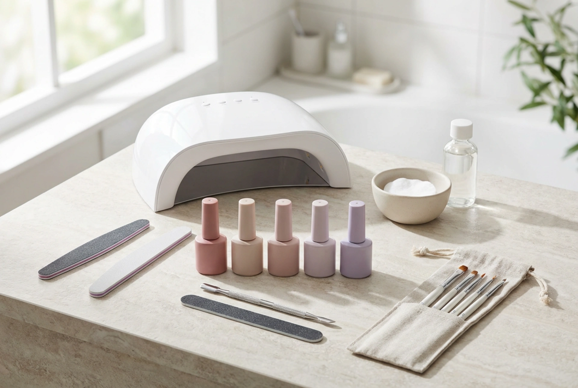 Kit professionnel pour ongles en gel : contenu et utilisation