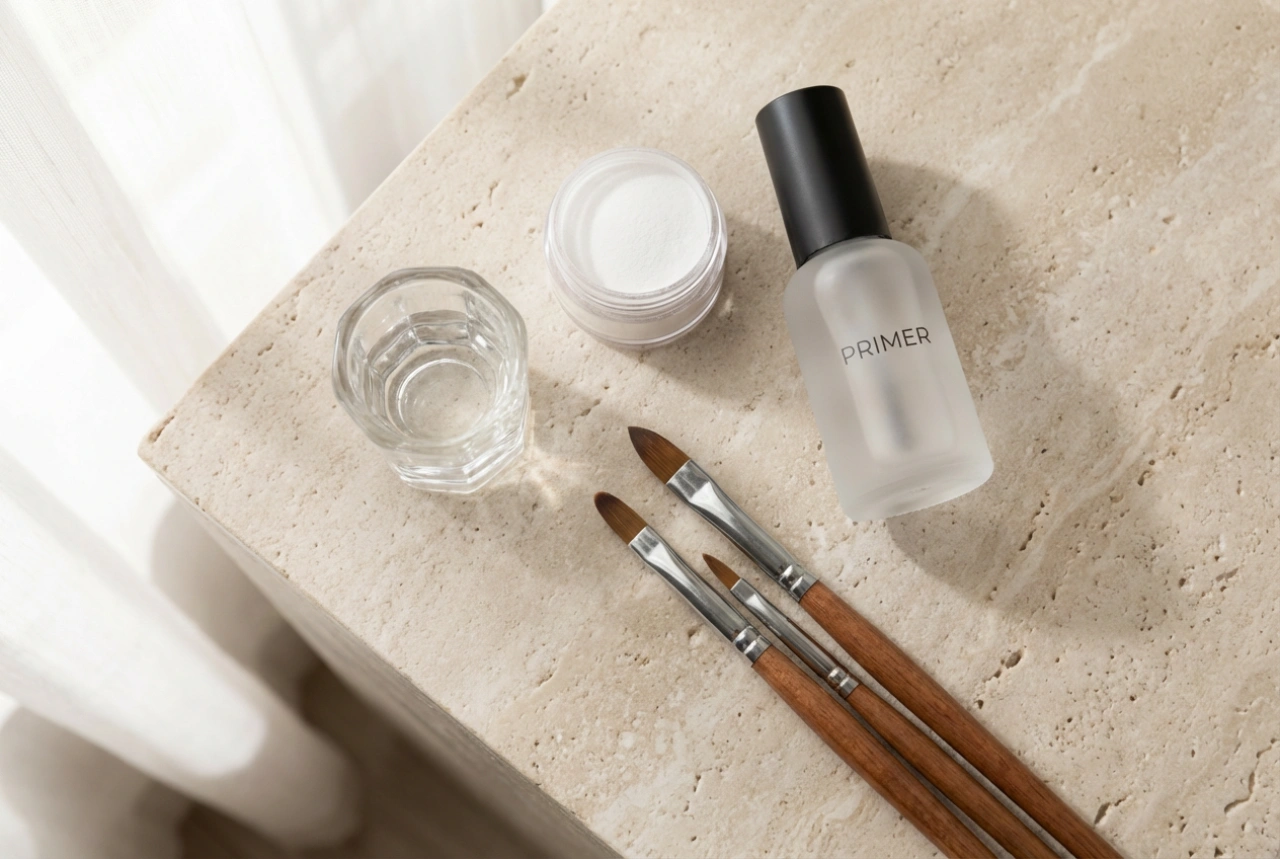 Kit pour ongles en acrylique : produits essentiels et bases de la technique
