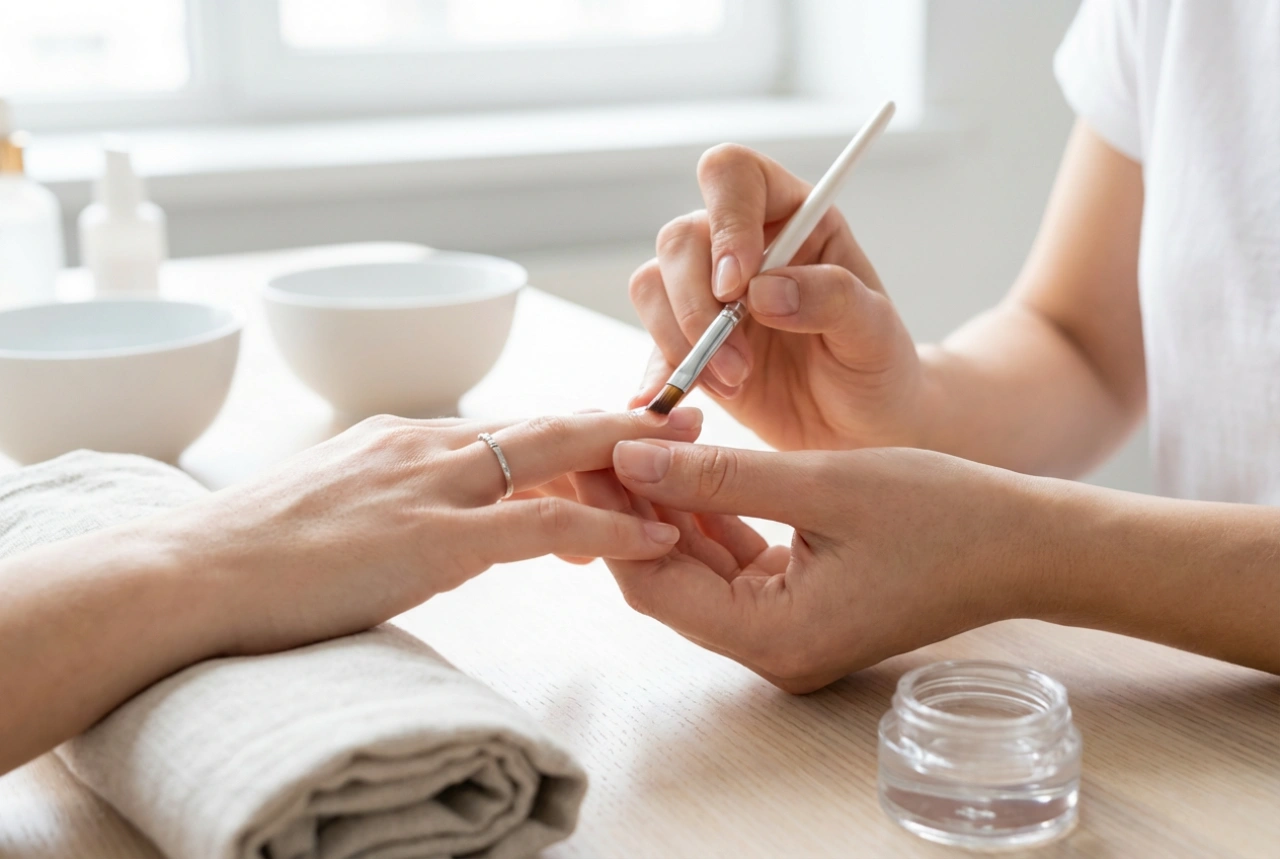 Gel de construction épais pour ongles : contrôle du produit, modelage et limage