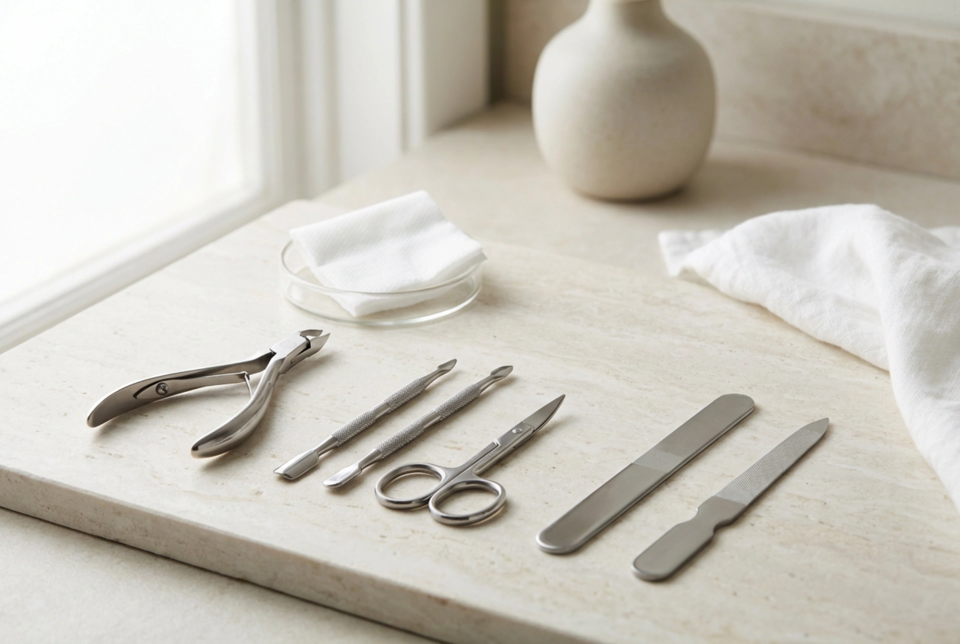 Set d'outils complet : kit de manucure professionnel et utilisation hygiénique