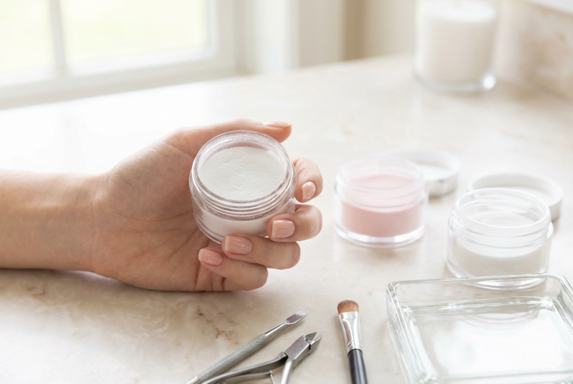 Kit pour ongles en poudre de trempage : les essentiels et une application correcte