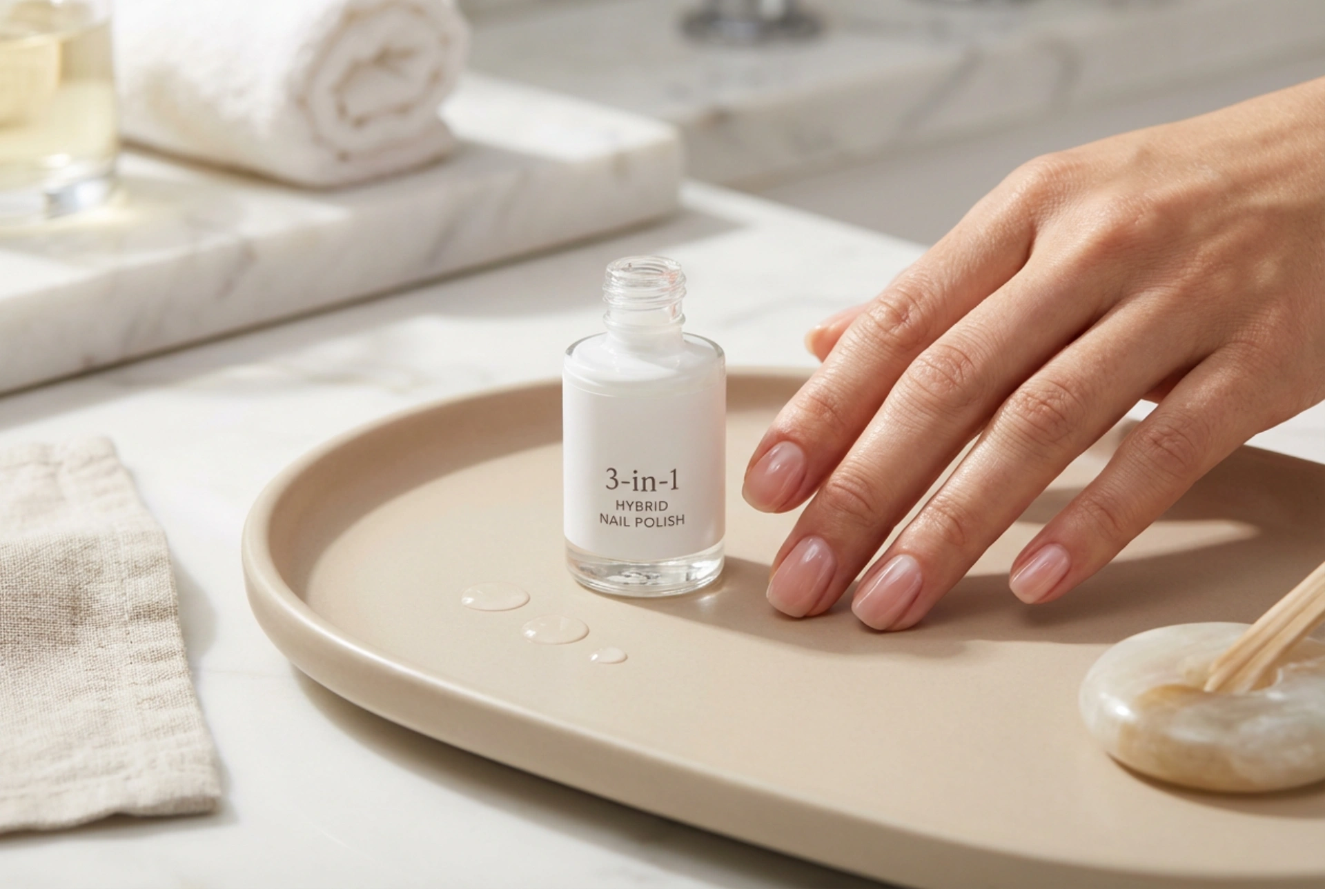 Vernis hybride 3 en 1 : quand l'utiliser et comment l'appliquer sans traces
