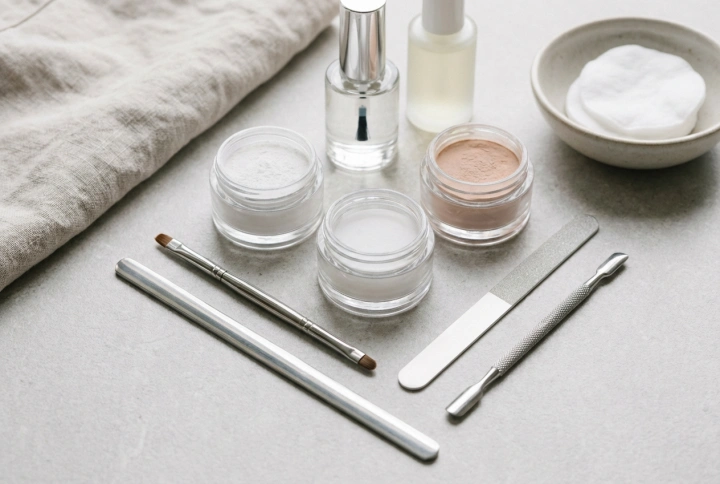 Kit de manucure au titane : contenu et technique d'application étape par étape