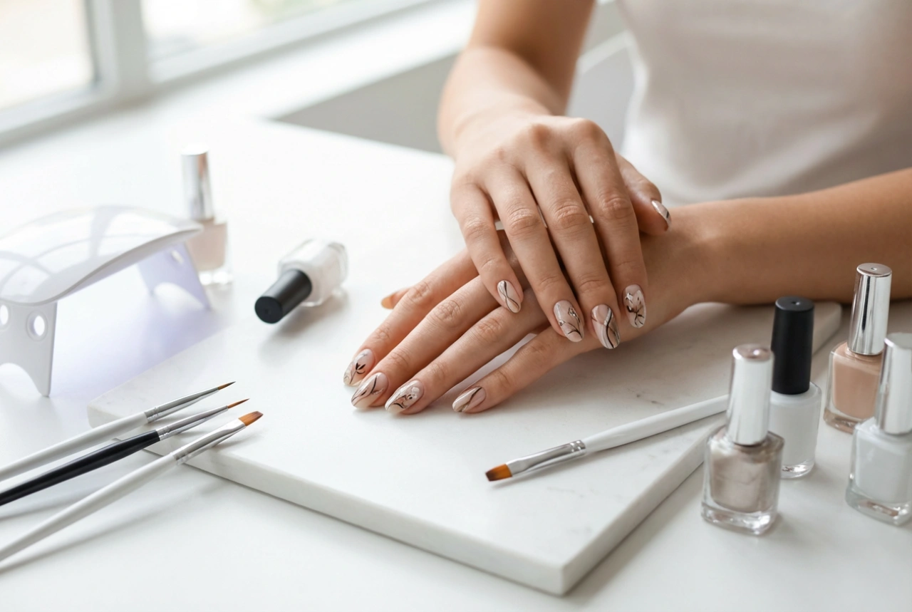 Décoration des ongles semi-permanents pas à pas : outils, techniques, fixation