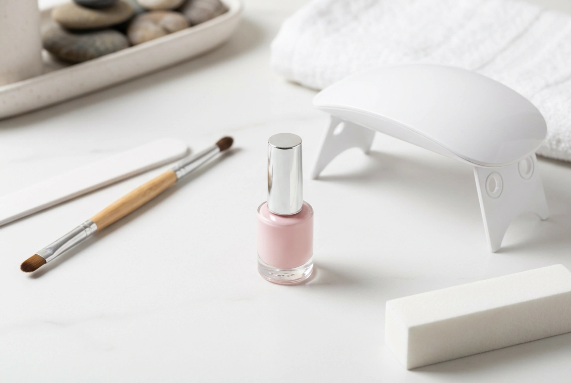 Gel de construction pour manucure hybride à domicile : quand l'utiliser, comment le modeler et le durcir
