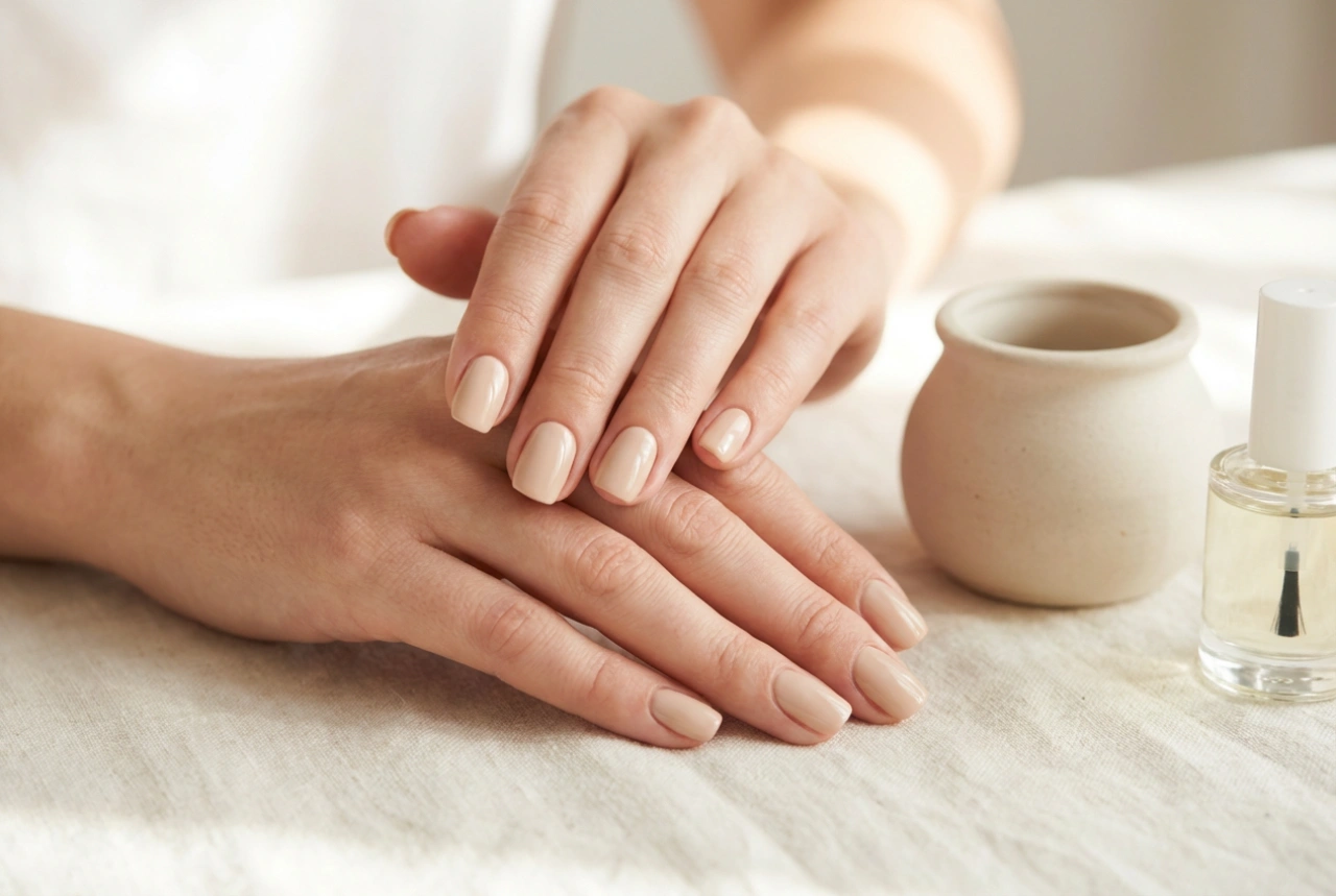 Manucure Hybride Beige Sans Traces : Choix de la Teinte, Couvrance et Finition