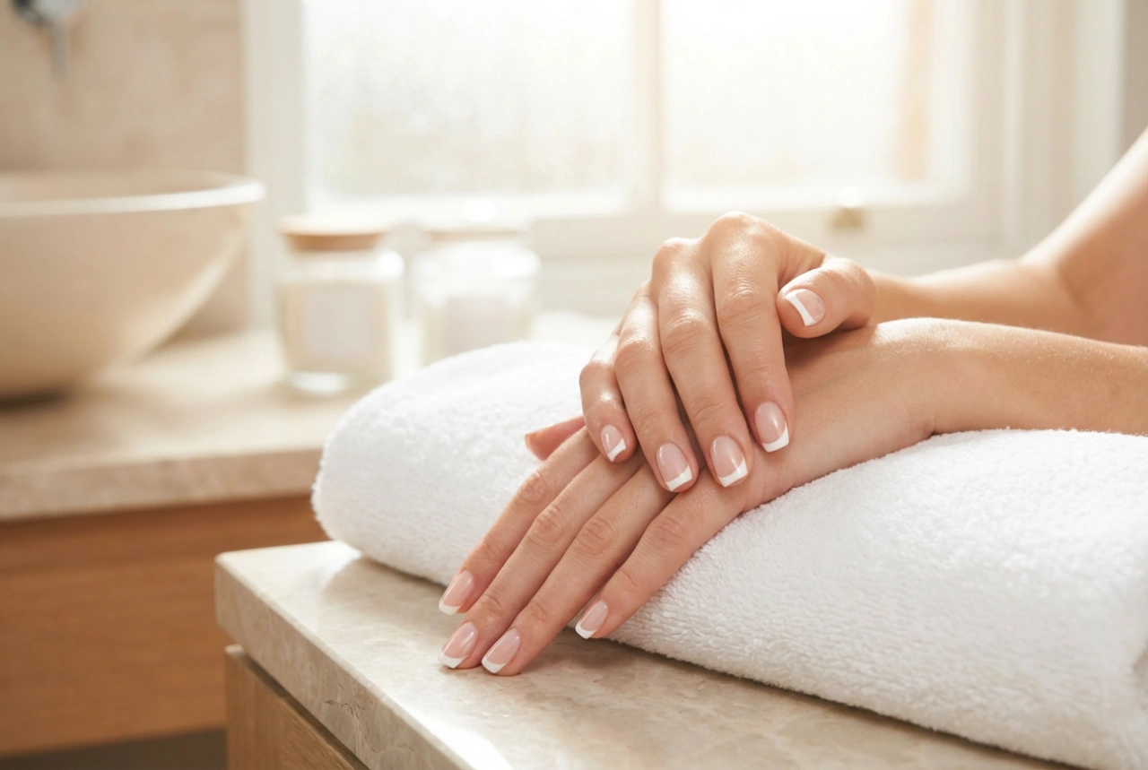 Manucure française semi-permanente : construction de la courbe, ligne du sourire et durabilité