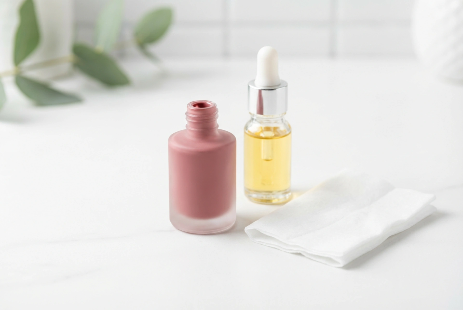 Manucure semi-permanente mate sans traces : tops mats, dégraissage et soin des ongles