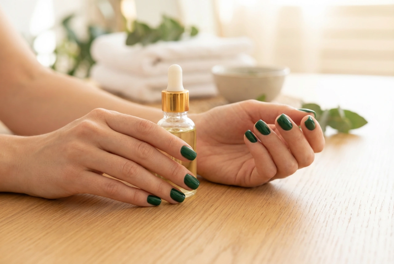 Manucure semi-permanente d'automne : nuances tendances et rituels de soin des mains