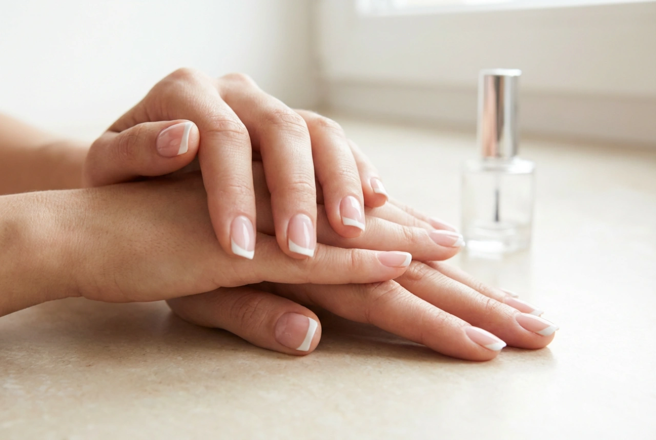 Manucure french classique : forme, ligne de sourire et tenue
