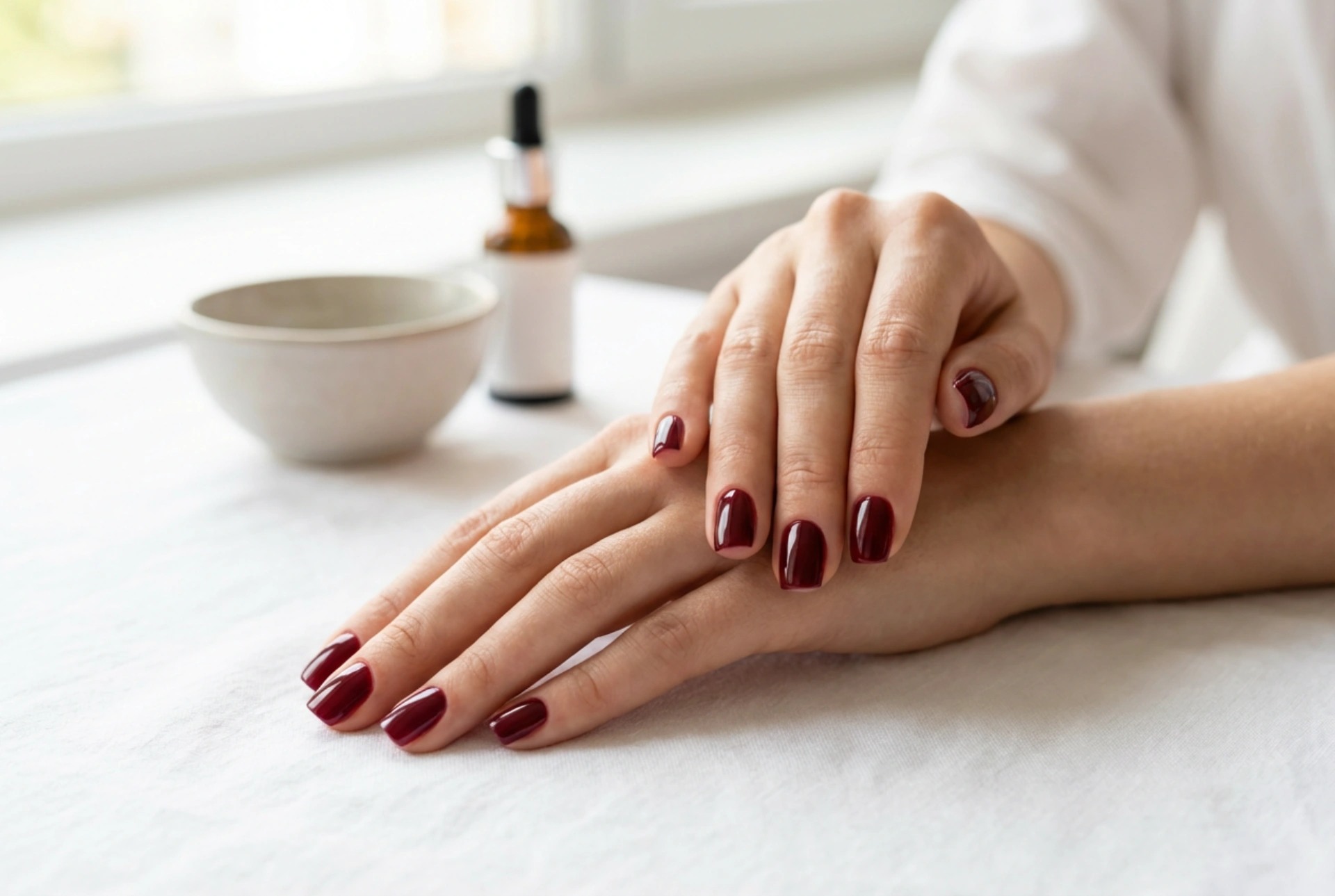 L'art du vernis bordeaux : guide pour une manucure parfaite