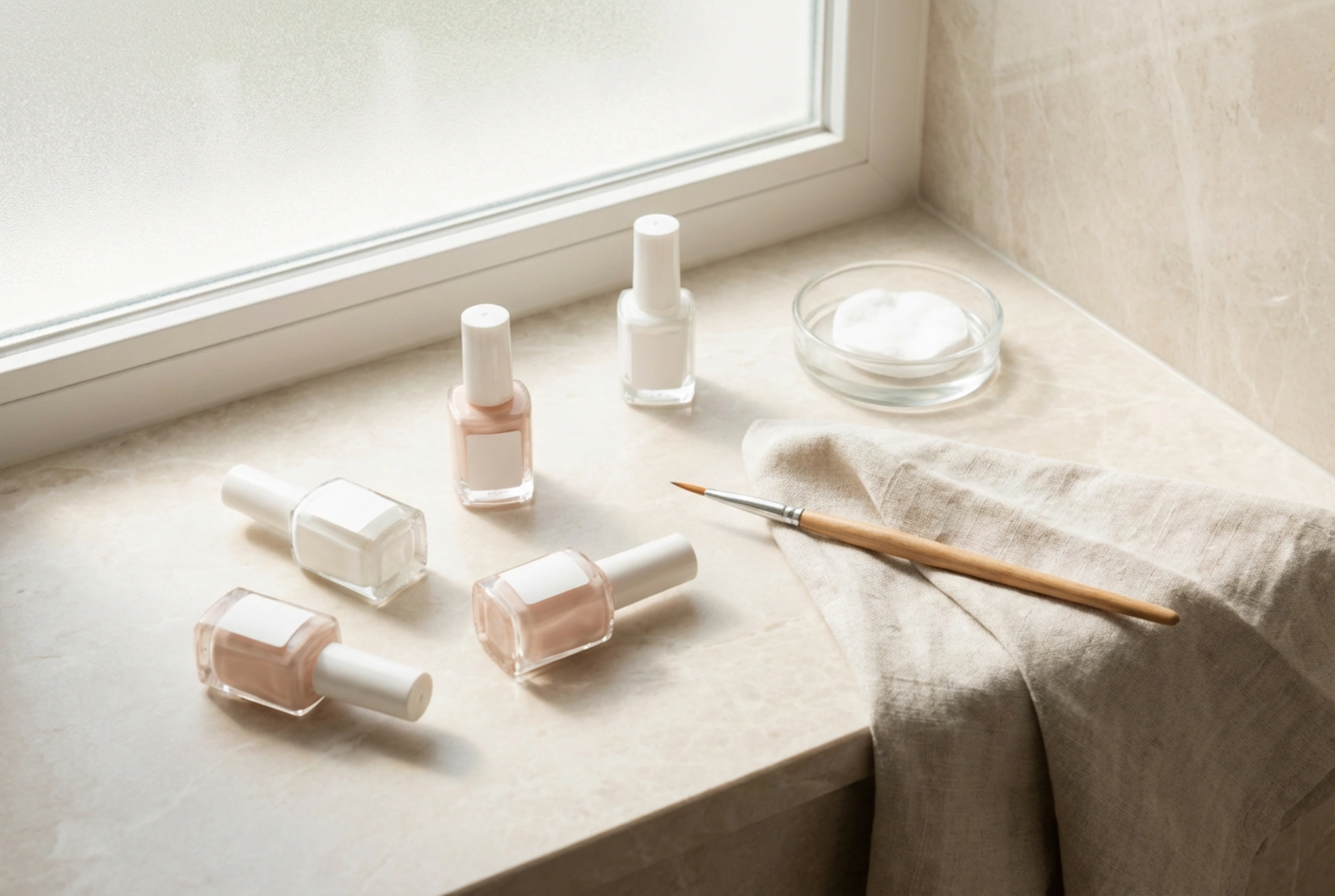 Vernis pour French Manucure : Choix des teintes, des pinceaux et technique de traçage de la ligne