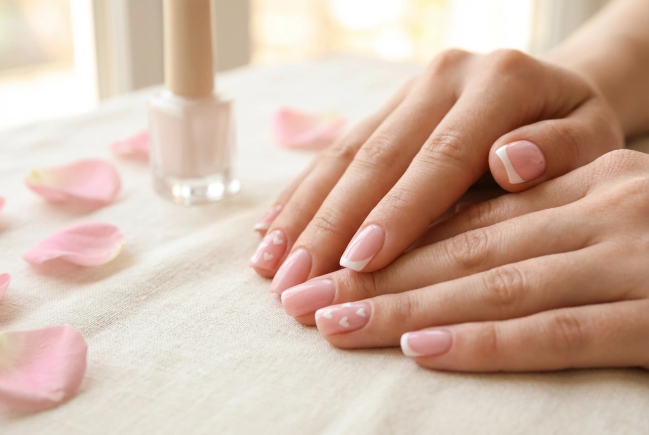 Manucure de Saint-Valentin à la maison : cœurs, french et motifs simples