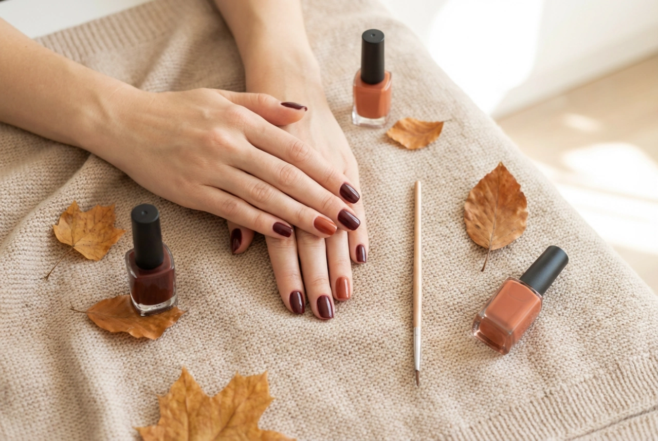 Soin et nail art d'automne : réaliser sa manucure semi-permanente à la maison
