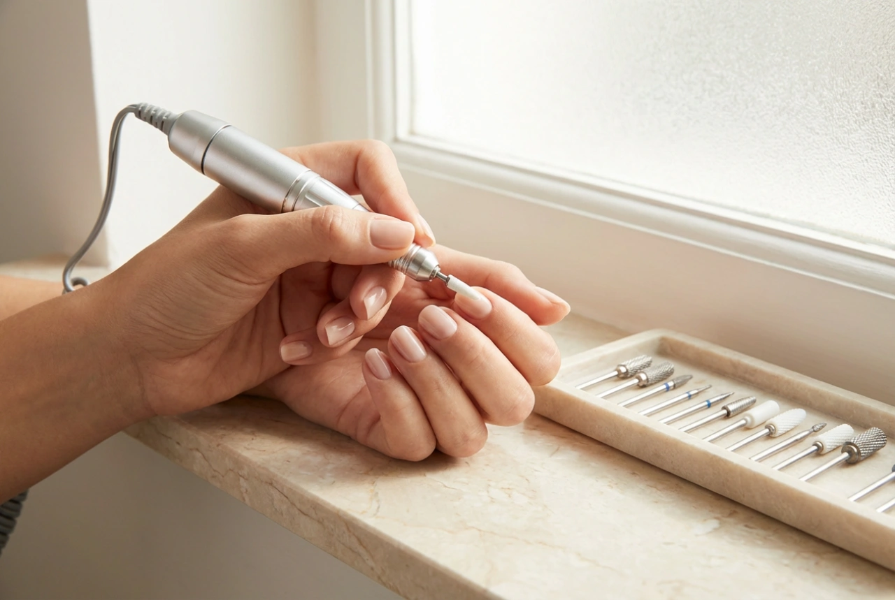 Fraiseuse à ongles professionnelle : paramètres, embouts, technique