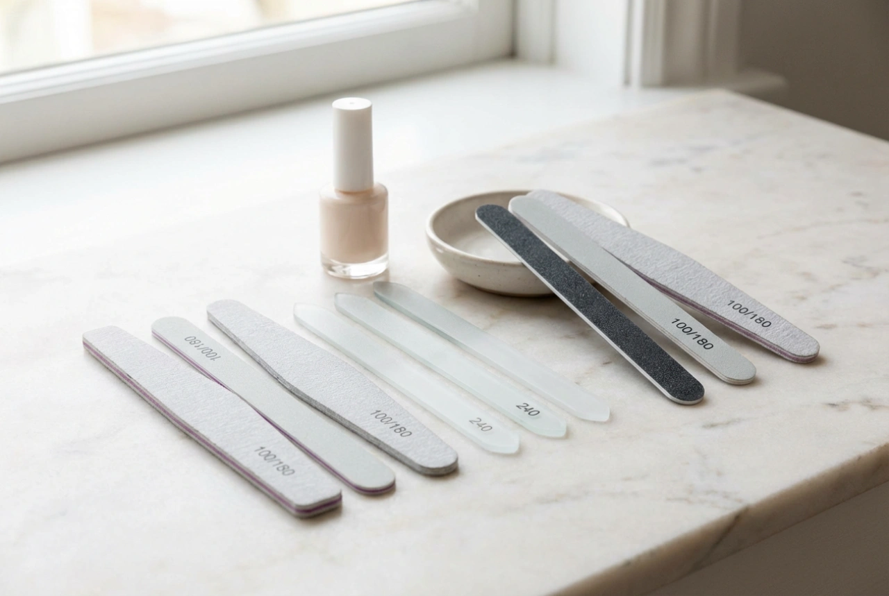 Limes à ongles 100/180 : comment choisir la bonne granulation pour chaque tâche
