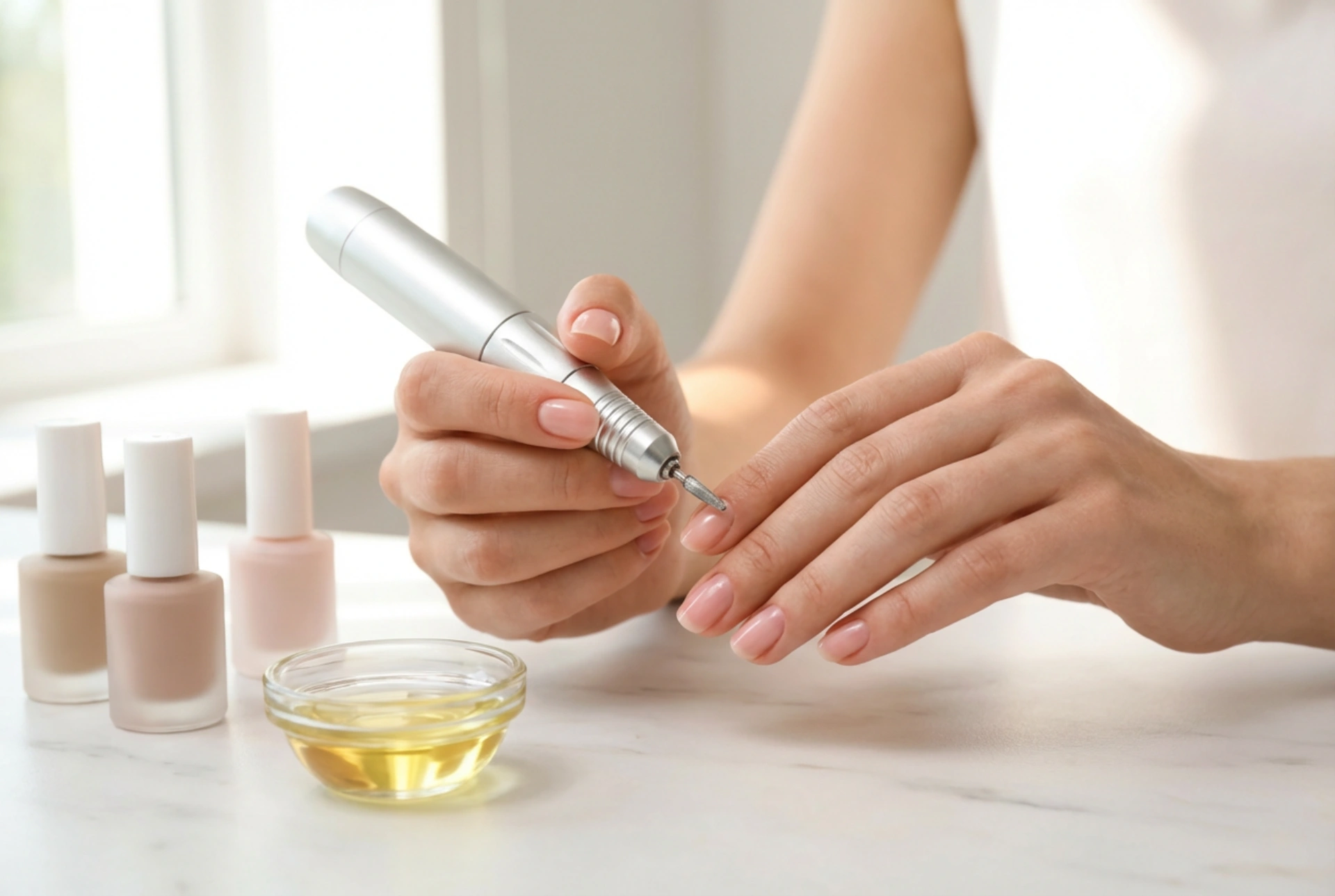 Utilisation à domicile : la ponceuse à ongles, choix et utilisation
