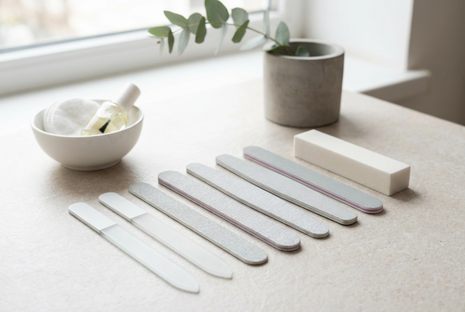 Limes à ongles jetables : hygiène et choix de la granulation