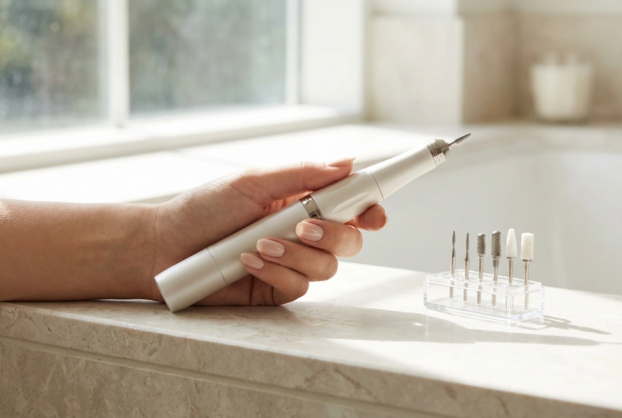 Mini-ponceuse à ongles : ergonomie, choix des embouts et guide d'utilisation