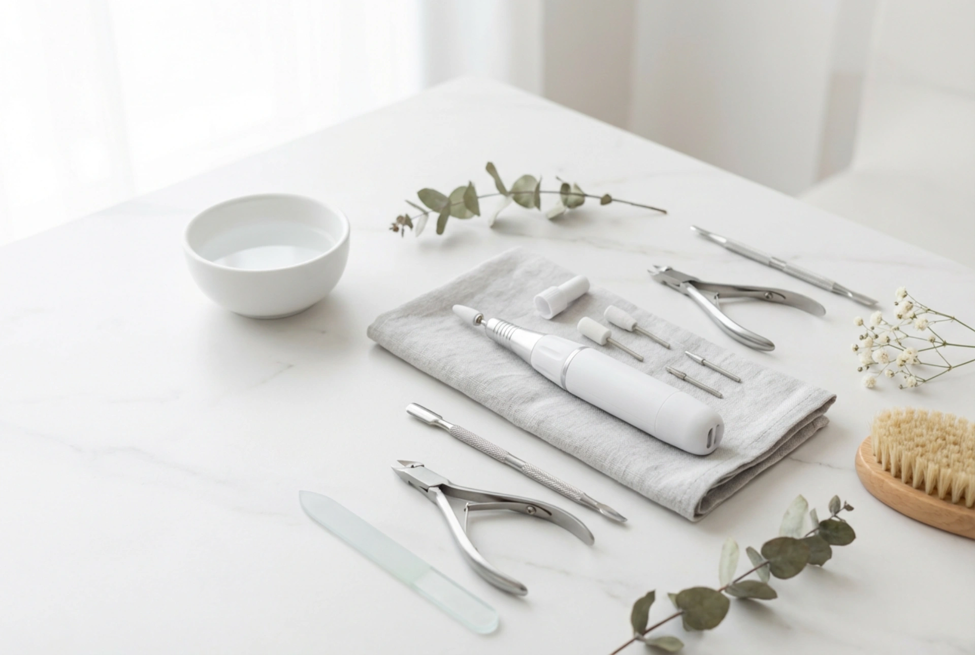 Ponceuses à ongles avec aspirateur de poussière : un travail propre pour la manucure et la pédicure