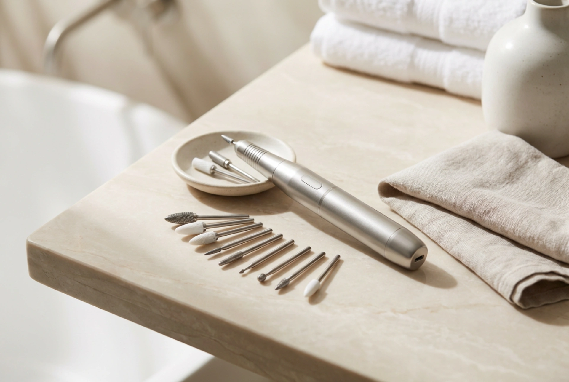 Ponceuses à ongles puissantes : contrôle de la vitesse et protection de l'ongle