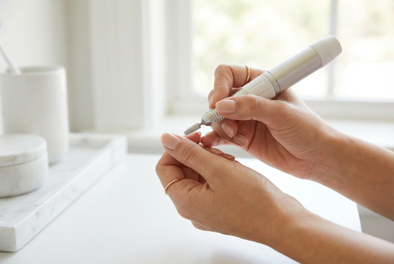 Préparation des cuticules à la ponceuse : mouvements, fraises et contrôle de la pression