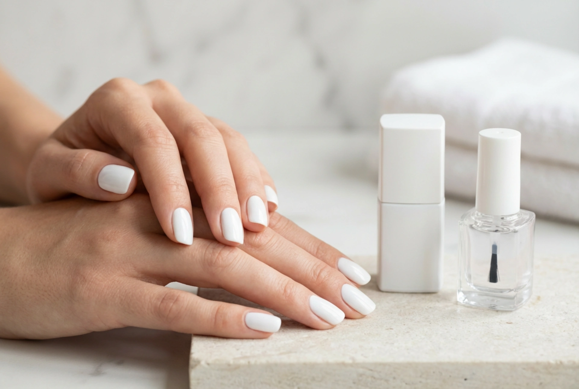 Ongles blancs sans traces : astuces d'application, couvrance et choix de la base