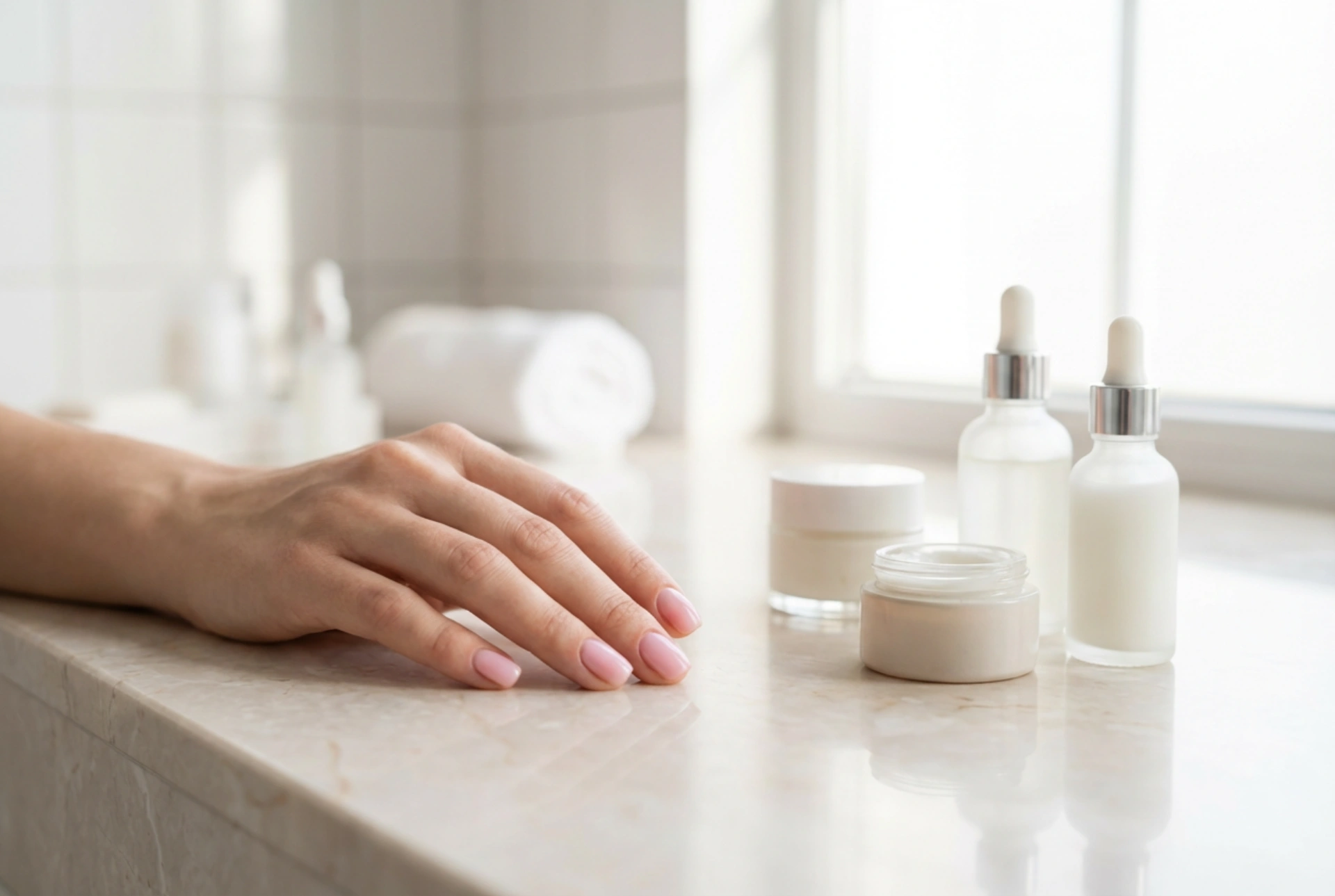 Manucure pastel délicate au quotidien : base, couleur et top coat