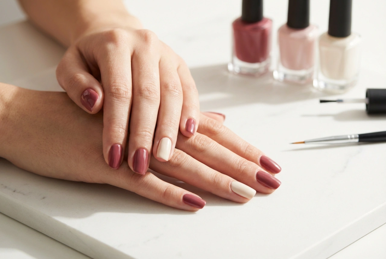 Ongles bicolores : 5 façons simples d'associer les couleurs