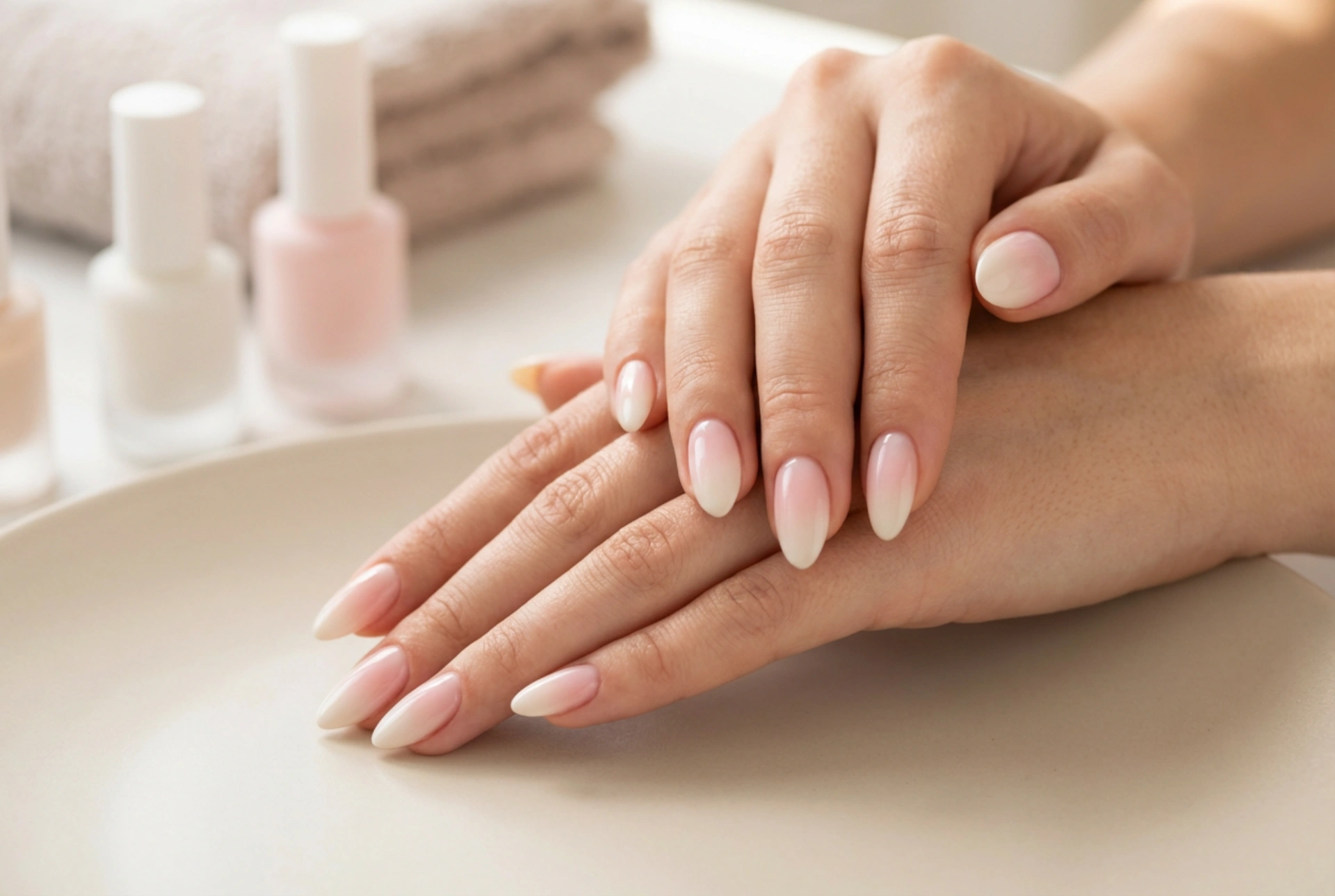 Comment réaliser des ongles rose et blanc : ombre, french et baby-boomer