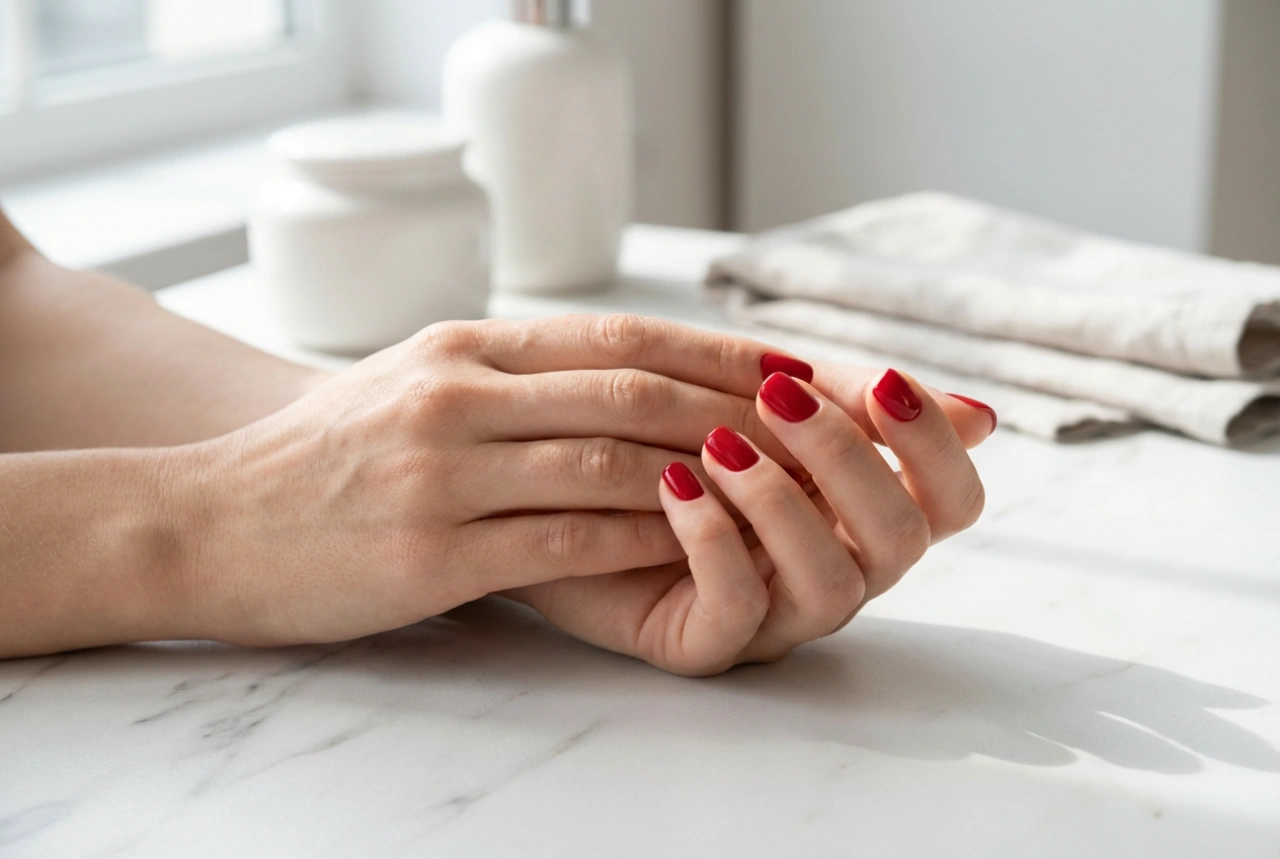 Ongles rouges sur ongles courts : astuces d'optique et de mise en valeur