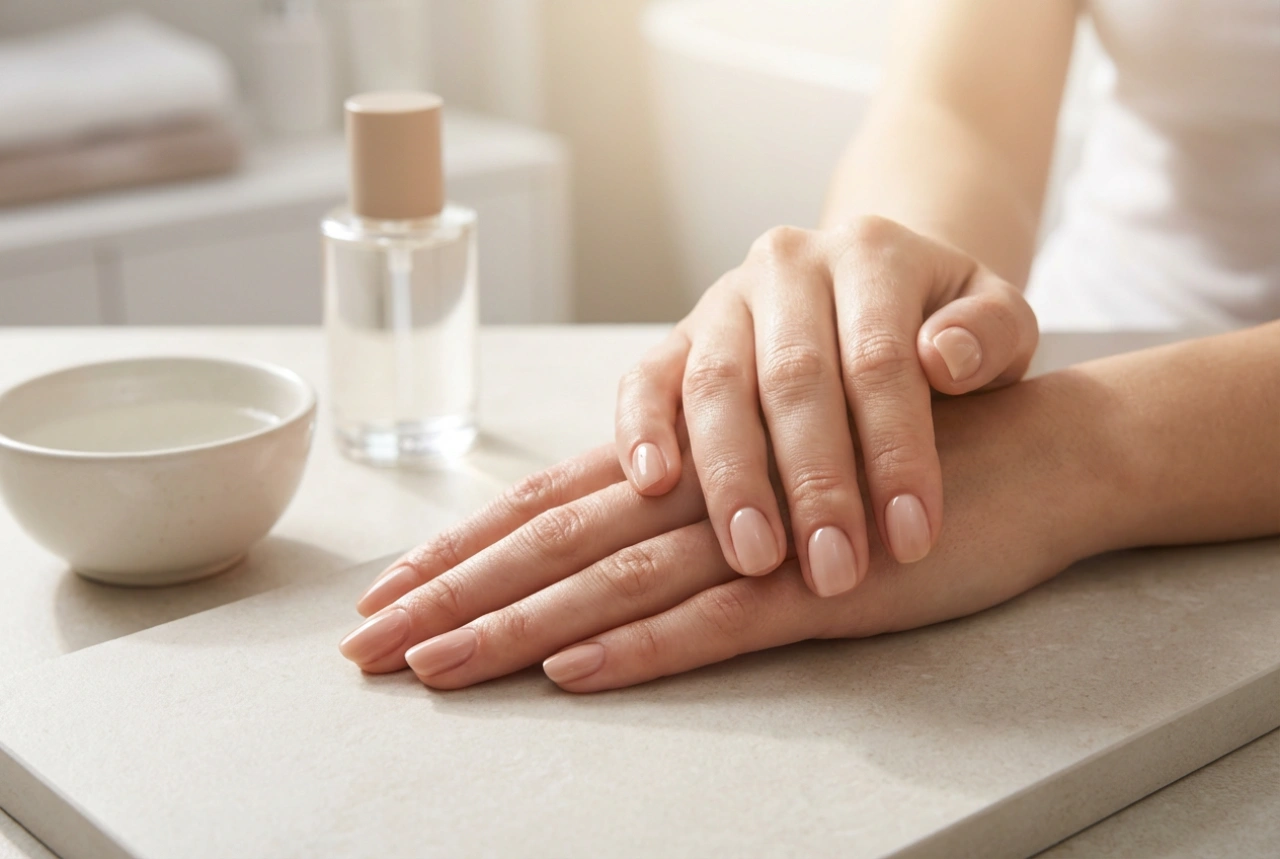 Ongles en gel nude : choix de la nuance, cuticules parfaites et brillance intense
