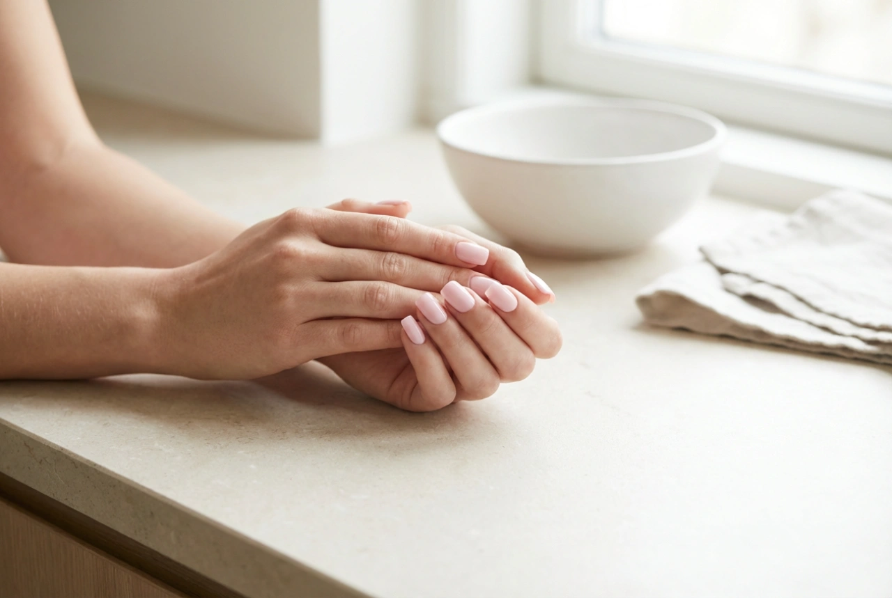 Ongles carrés roses : comment obtenir des bords doux et une couvrance impeccable