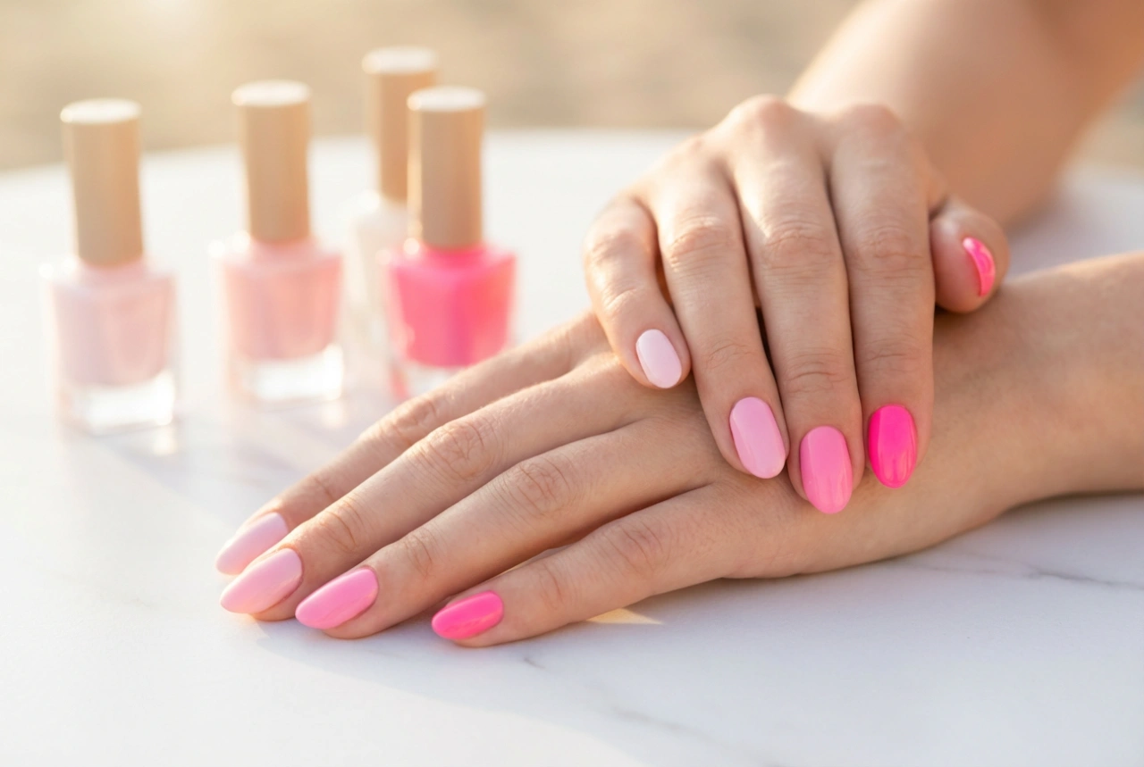 Ongles roses pour l'été : des pastels aux néons, comment les réaliser