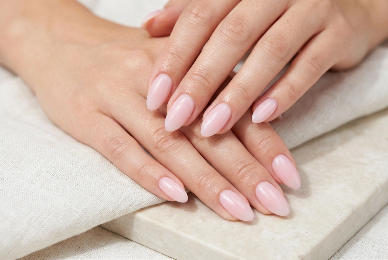 Ongles rose pastel : comment obtenir un effet laiteux et brillant