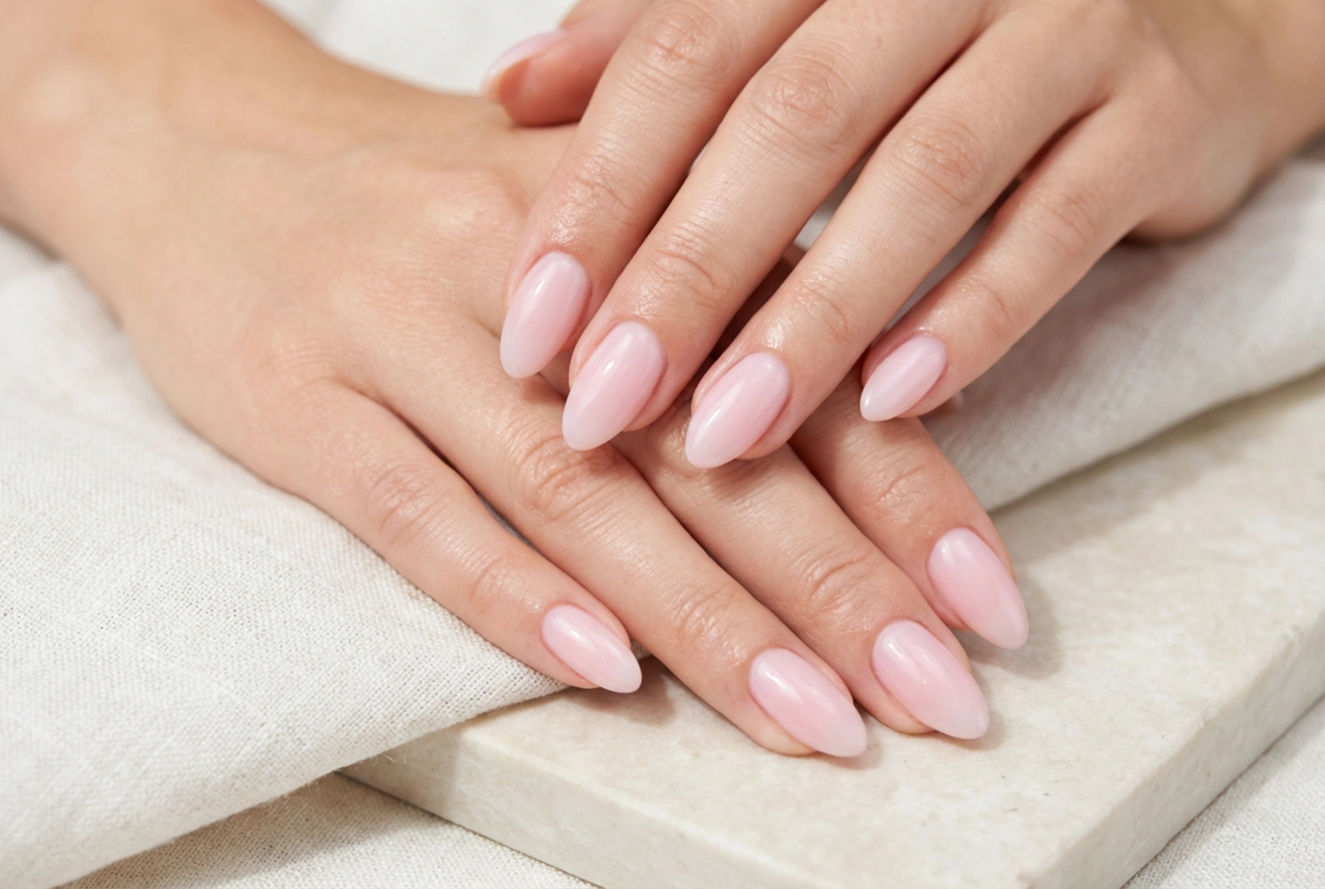 Ongles rose pastel : comment obtenir un effet laiteux et brillant