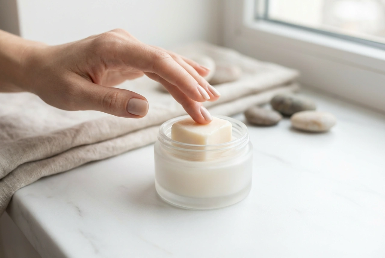 Baume en barre : comment le chauffer et l'appliquer sans gâchis