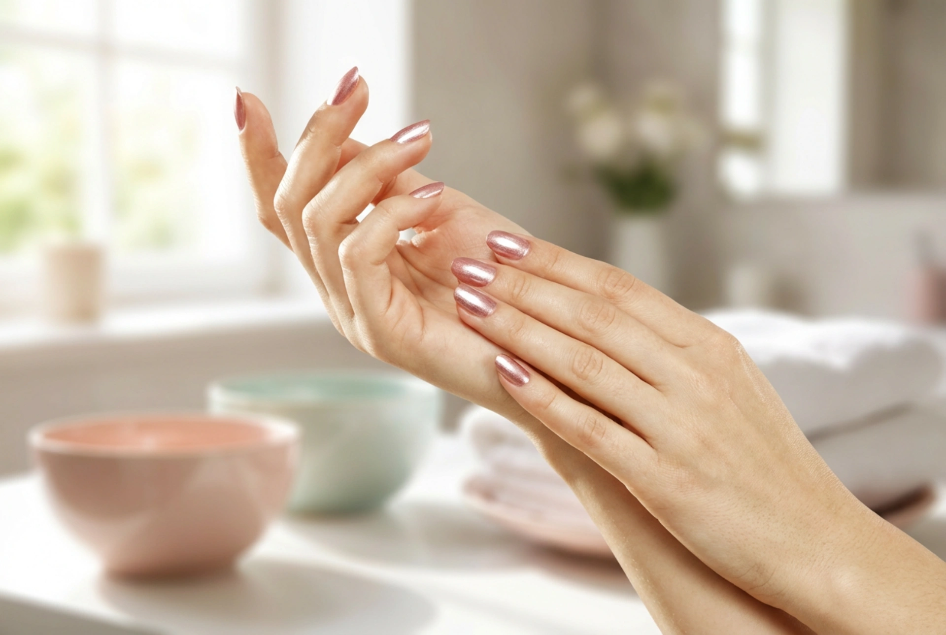 Ongles rose et or : comment obtenir un effet élégant en quelques étapes