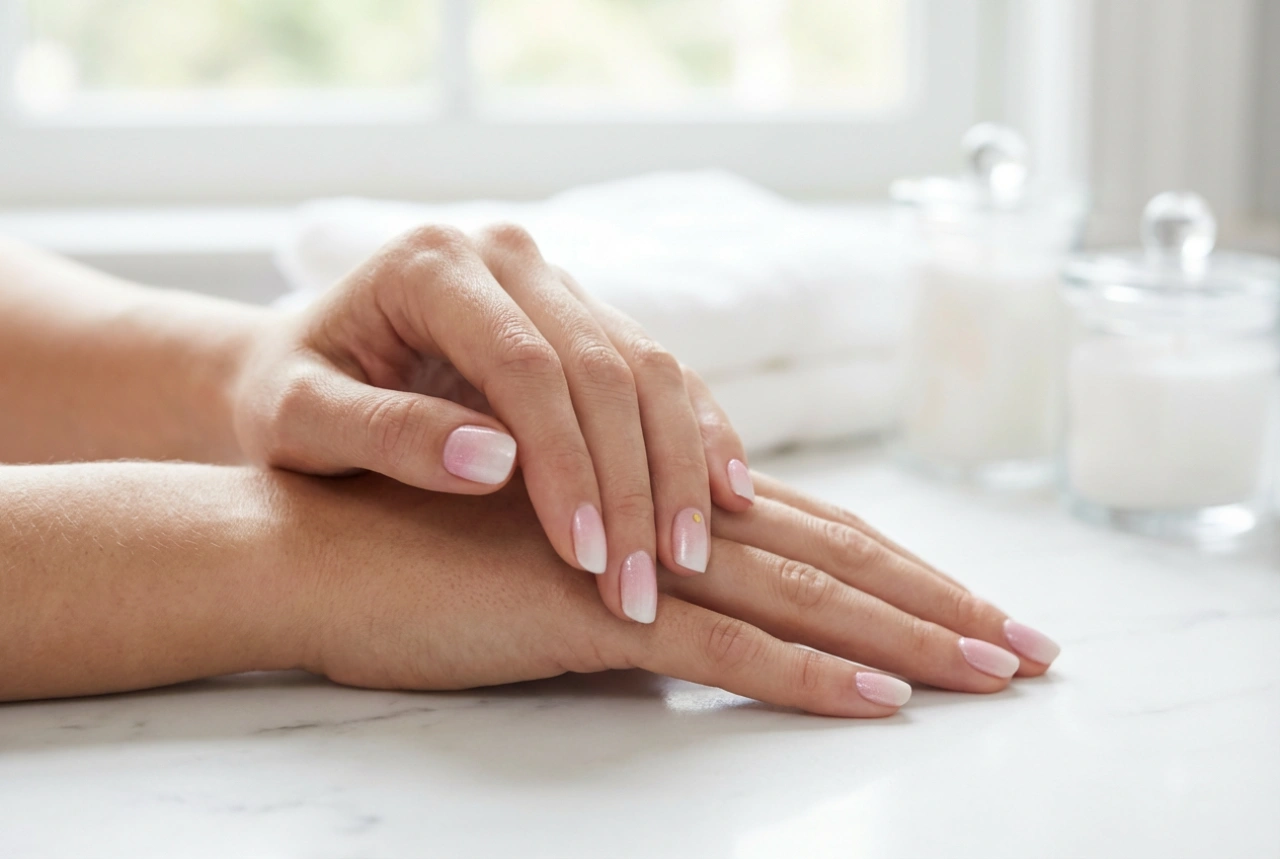Ongles rose et blanc : baby boomer, french et décorations subtiles