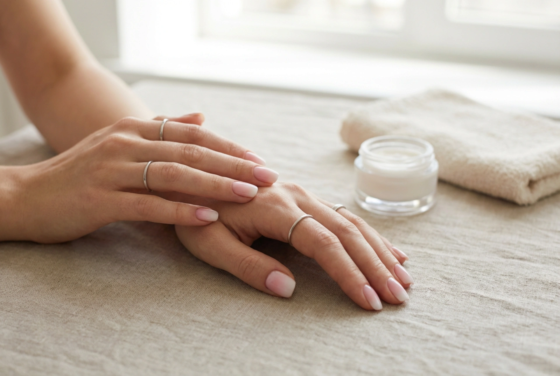 Baby Boomer et French Manucure : L'Élégance des Ongles Rose et Blanc