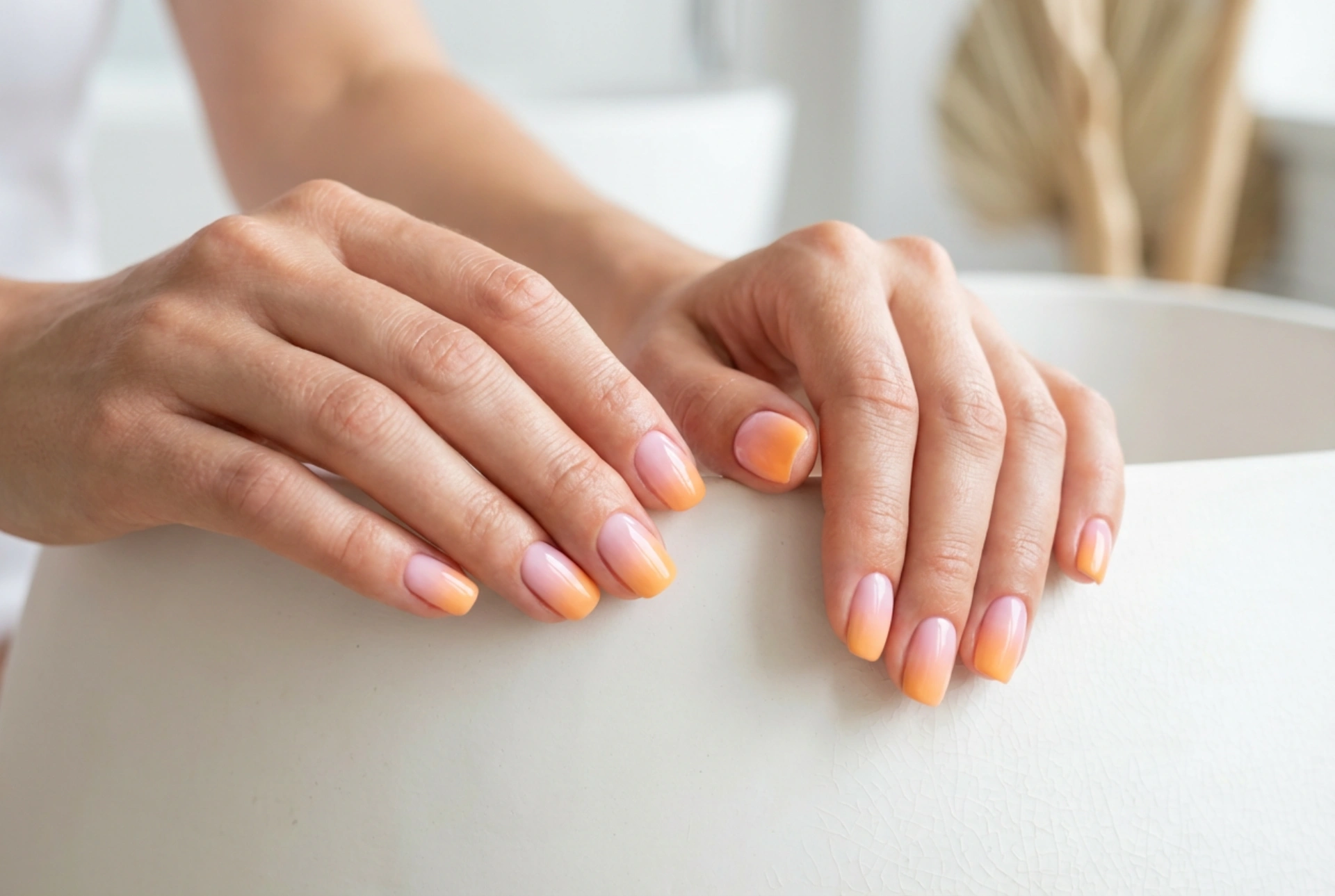 Ongles ombré d'été : couleurs fraîches, durabilité et soin