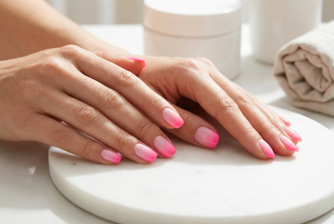 Ongles ombré rose pas à pas : du baby boomer au néon